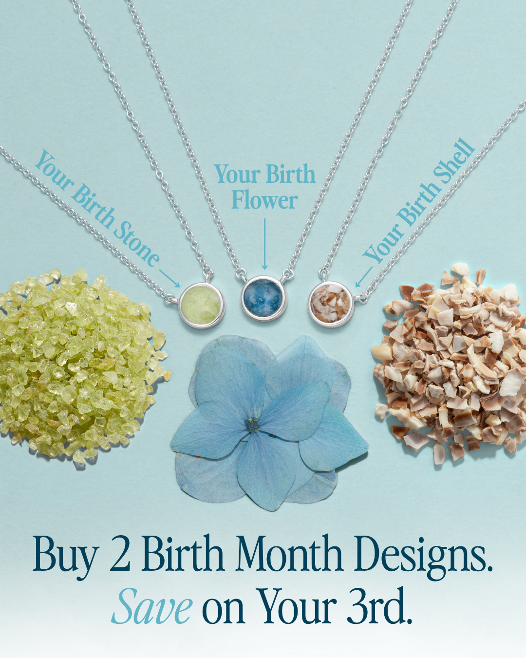 Dune Jewelry Facebook ad: MEMORIES, MADE TANGIBLE