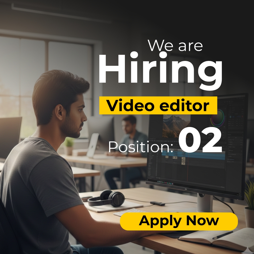 Kallambi Facebook ad: We’re Hiring a Performance Video Editor