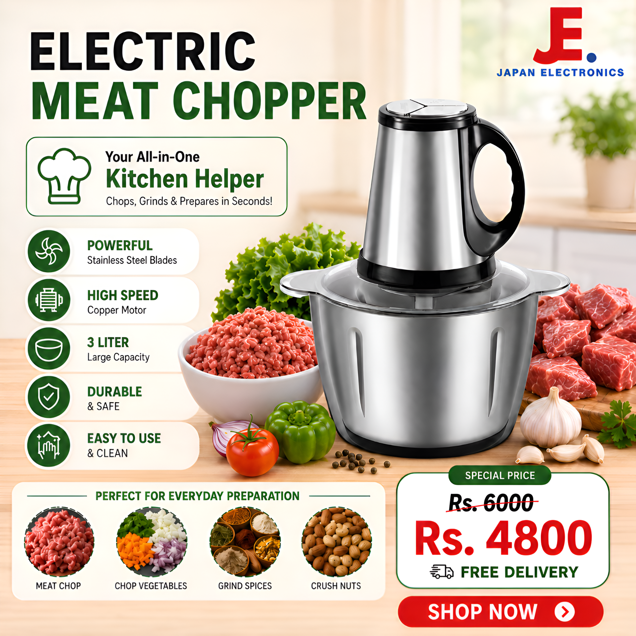 Japan Electronics Facebook ad