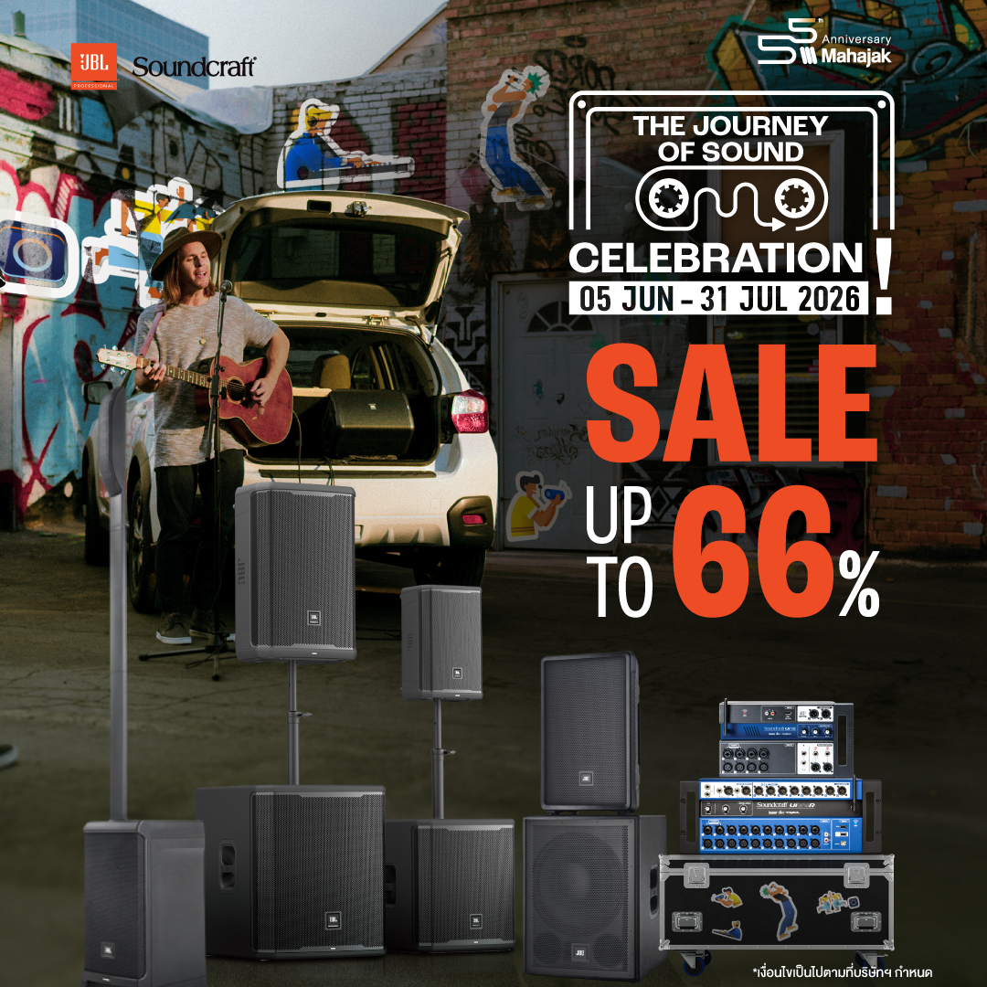 MahajakPro Facebook ad: The Journey of Sound Celebration | Professional Audio…