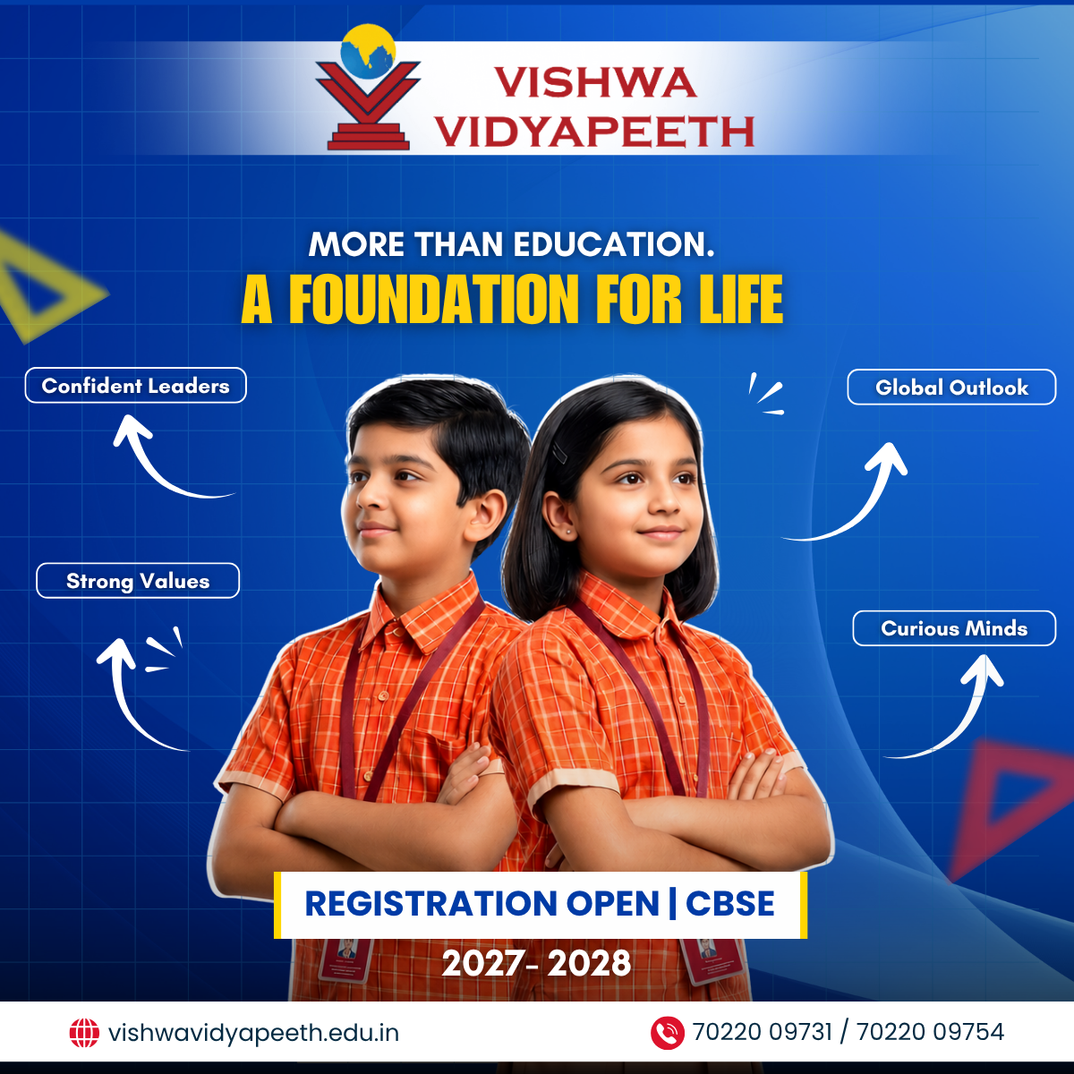 Vishwa Vidyapeeth CBSE Facebook ad
