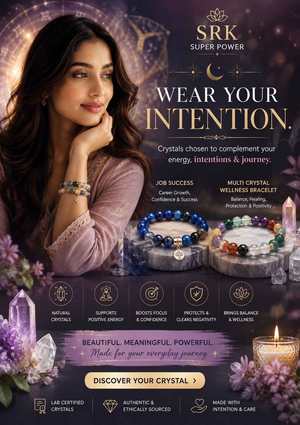 Srk SuperPower Crysts Facebook ad