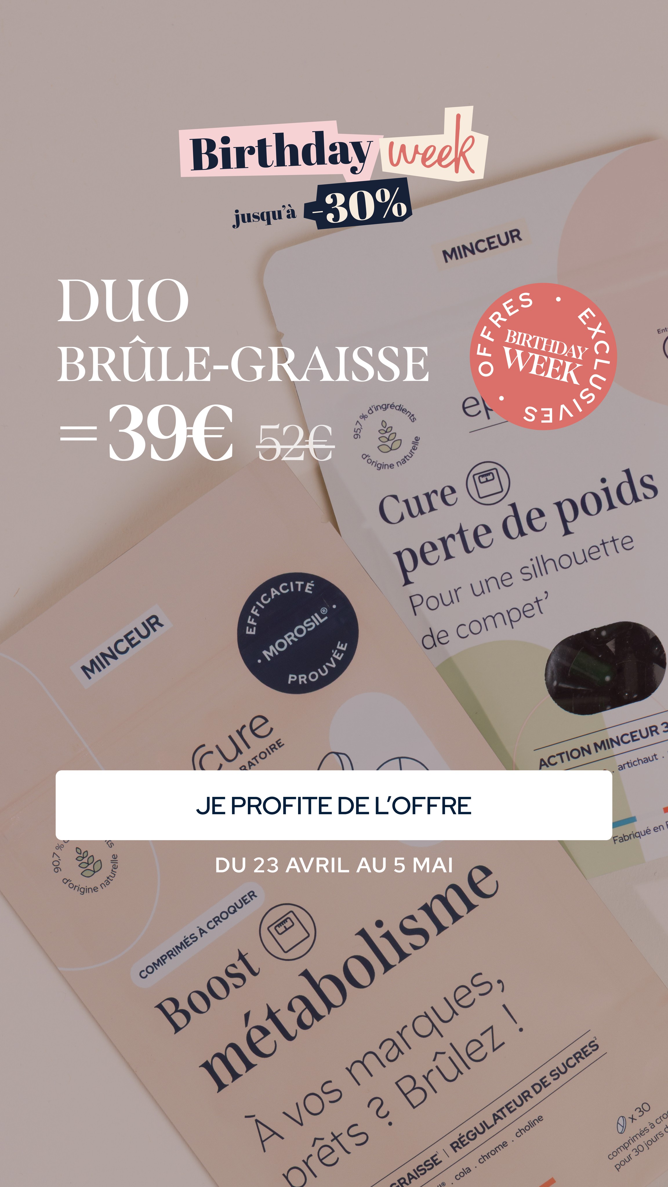 Epycure Facebook ad