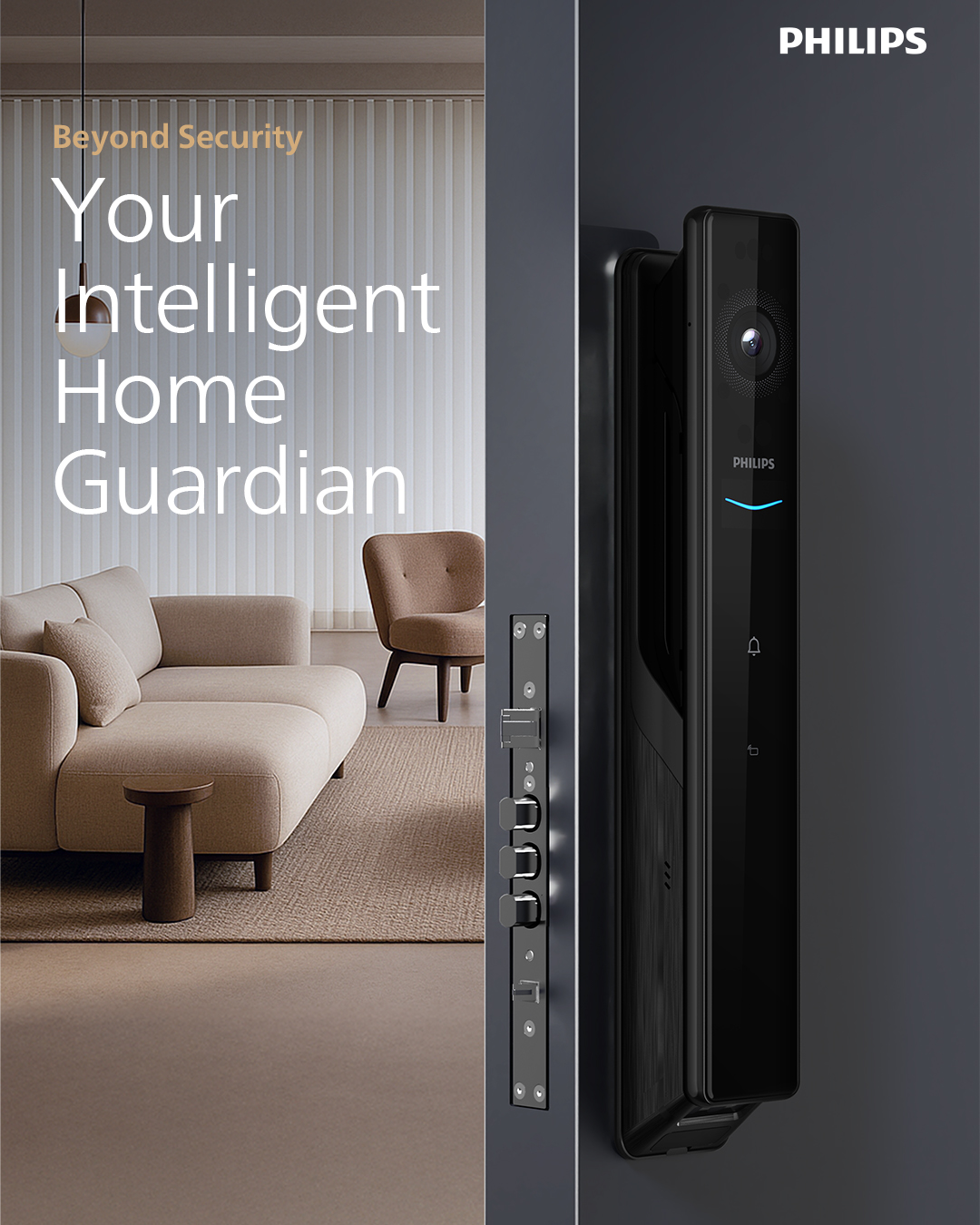 Philips Home Access Philippines Facebook ad: DDL902-MFVP-11HWS is the Finest Masterpiece Smart Lock