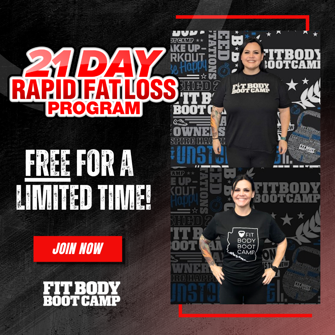 North Gilbert Fit Body Boot Camp Facebook ad from May 18, 2026