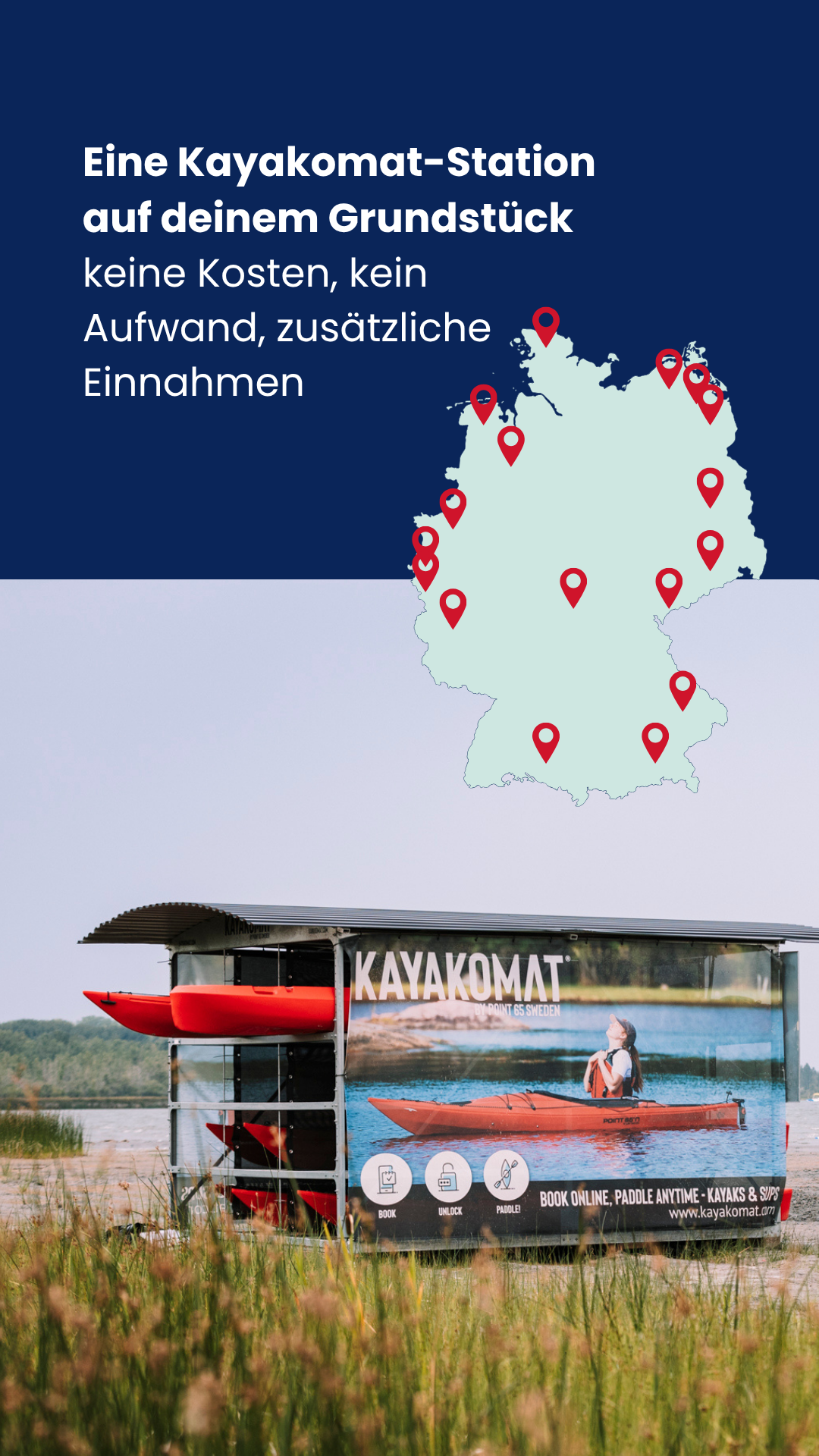 Kayakomat - Deutschland Facebook ad from Mar 2, 2026