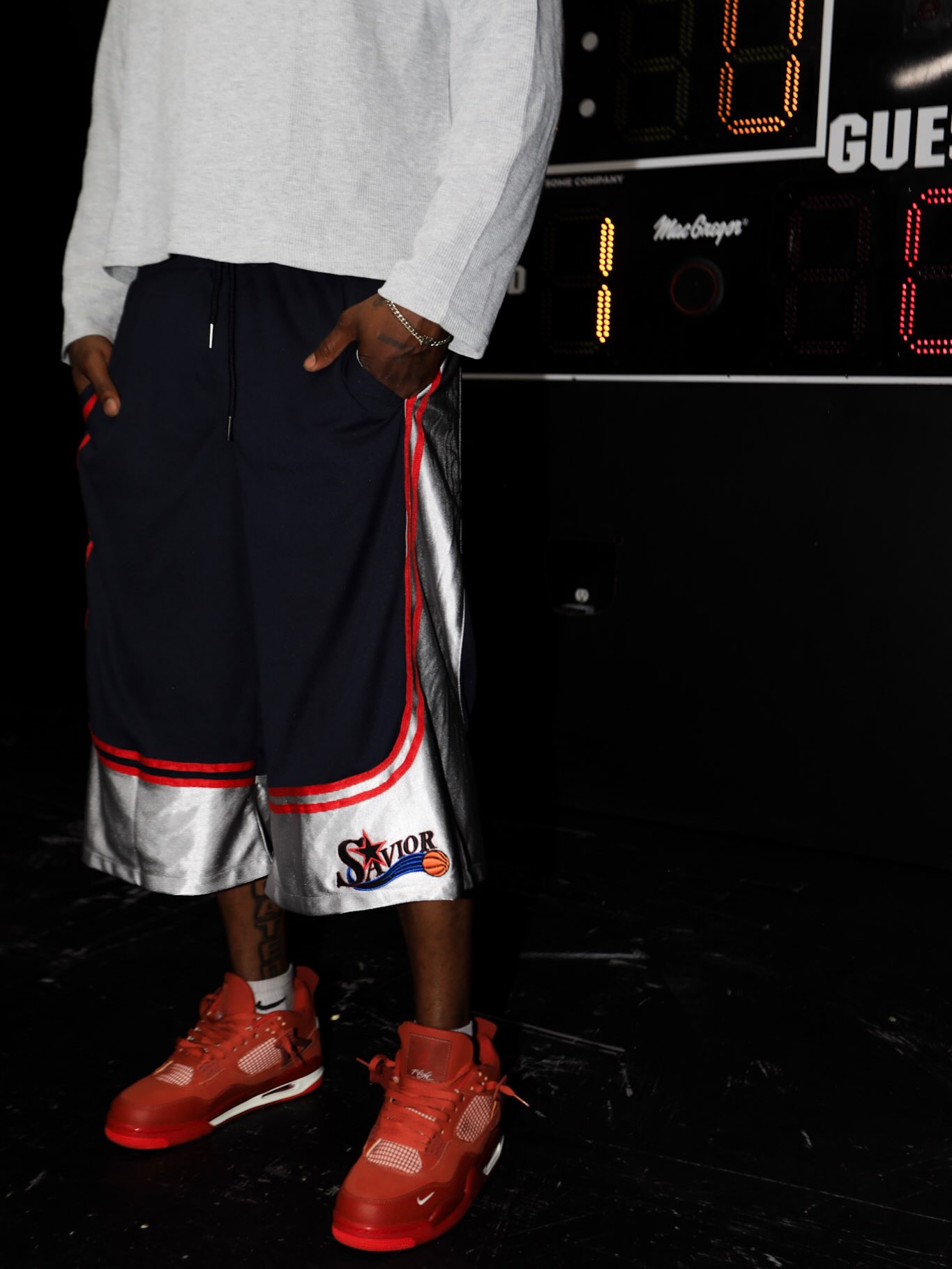 Holy Spirit Clothing Facebook ad: Savior Basketball Shorts Dropping This Saturday