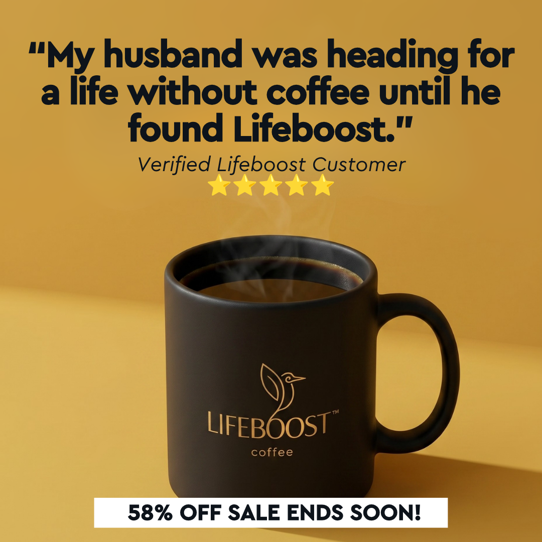 Lifeboost Coffee Facebook ad