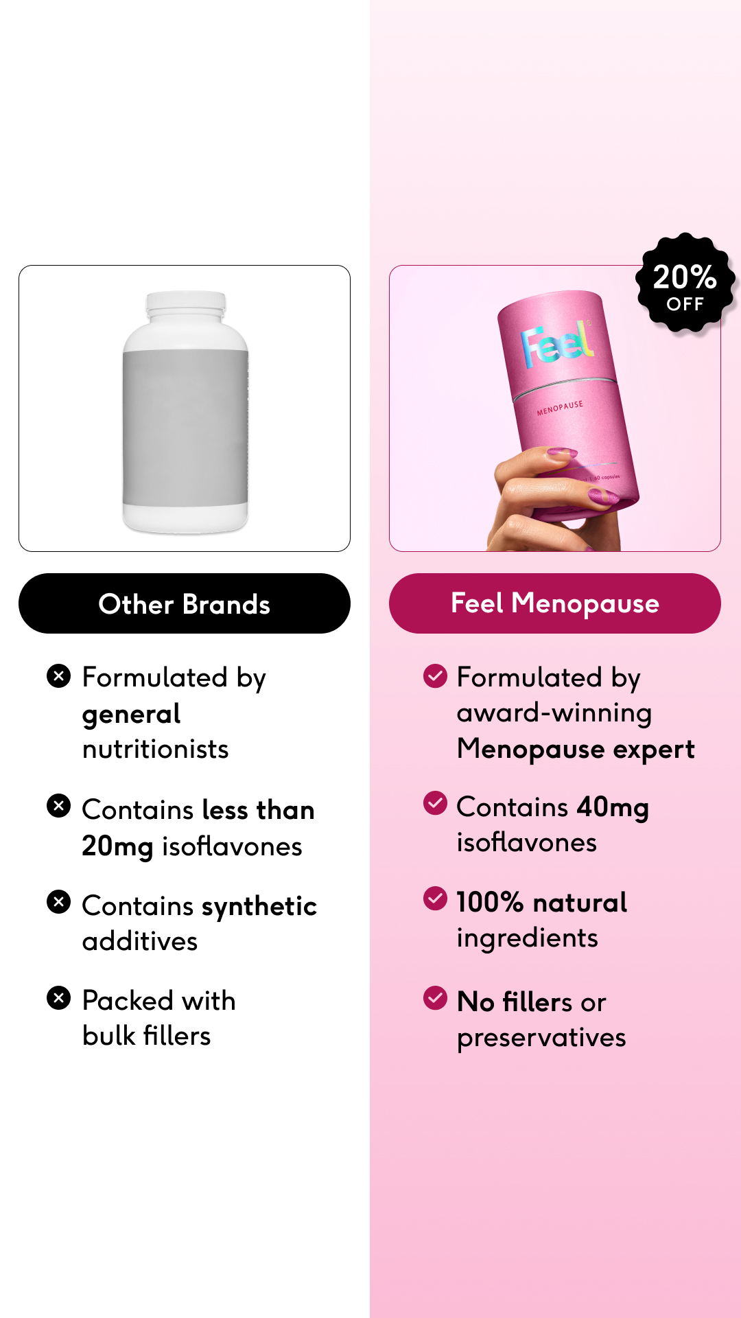 Feel Facebook ad