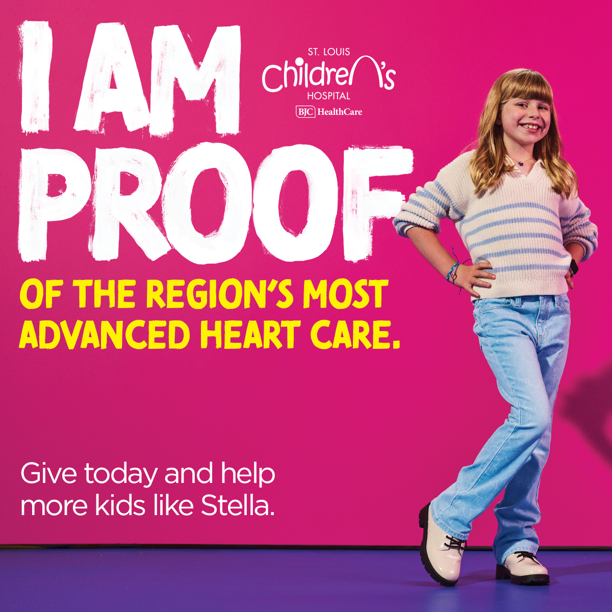 St. Louis Children's Hospital Facebook ad from Feb 28, 2026