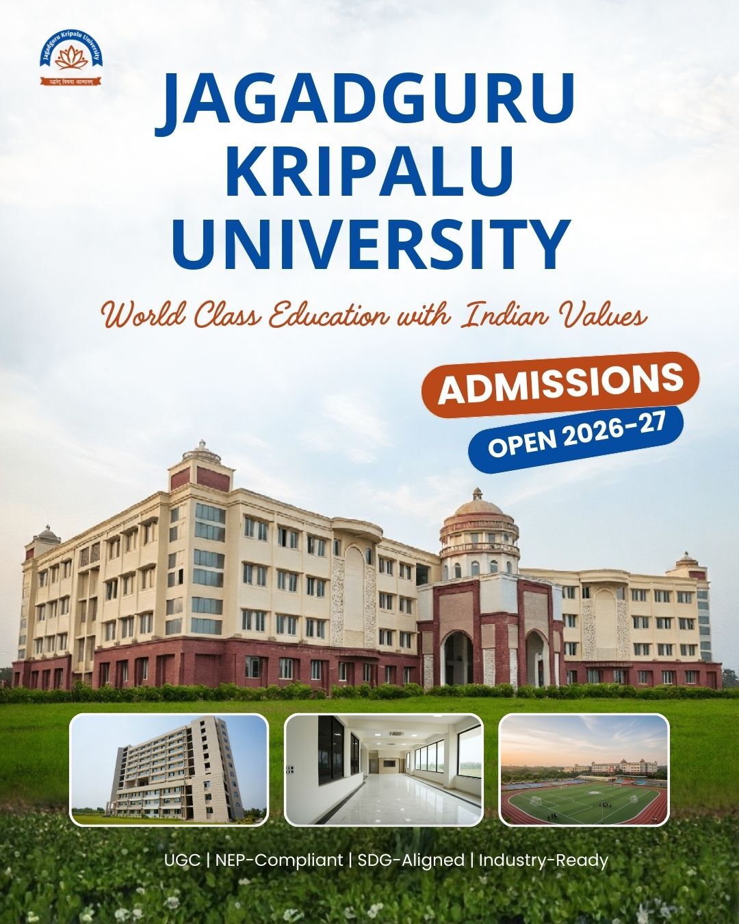 Jagadguru Kripalu University - JKU Facebook ad