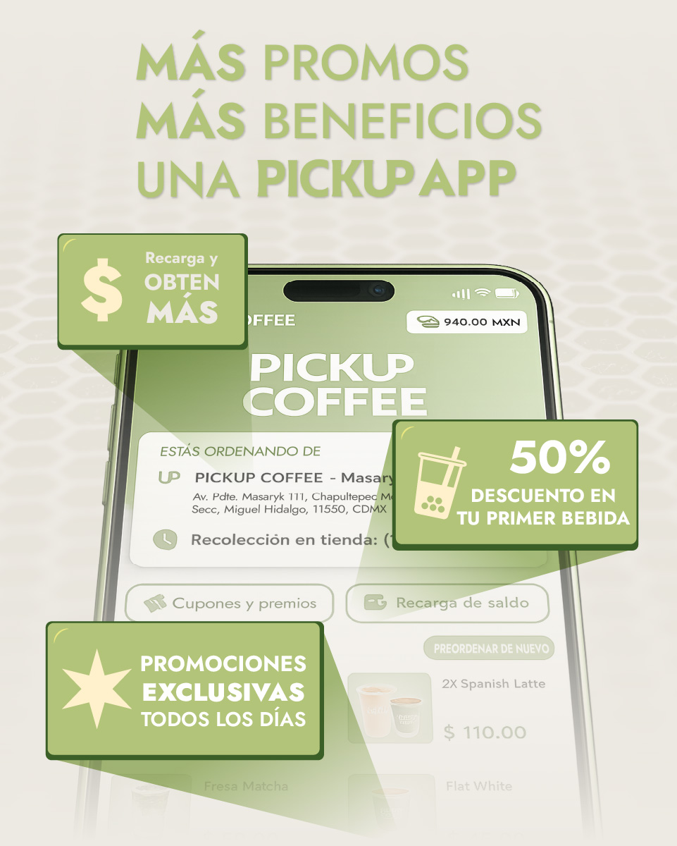PICKUP COFFEE Mexico Facebook ad: Promos Diarias