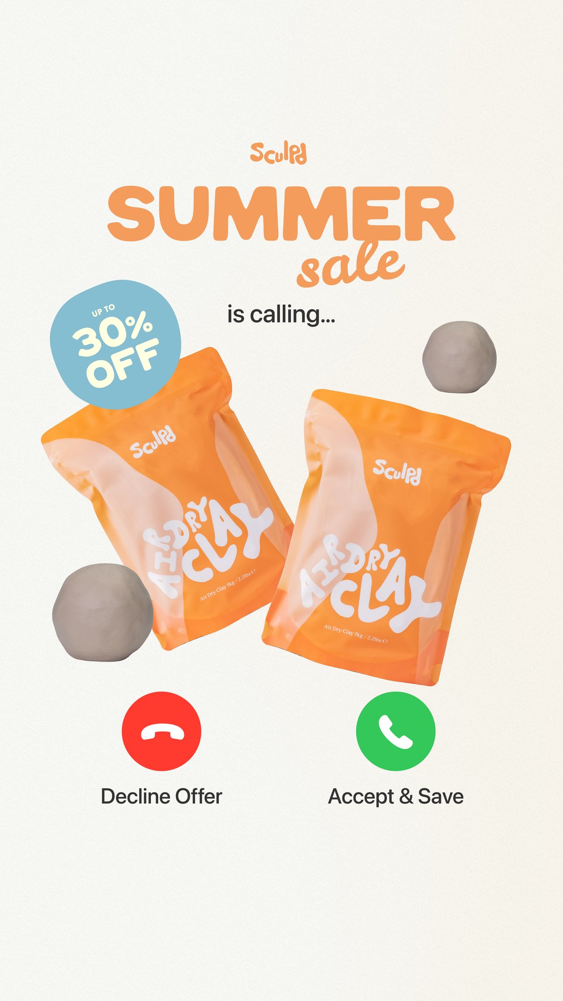 Sculpd Facebook ad
