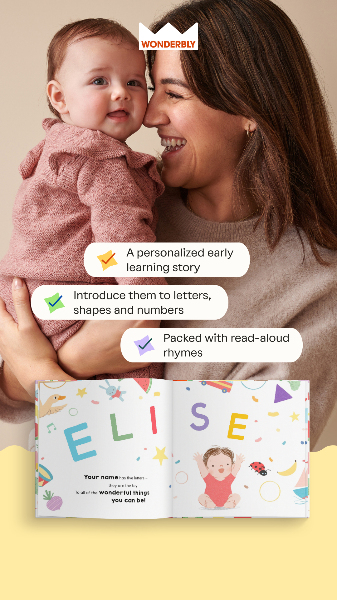 Wonderbly Facebook ad