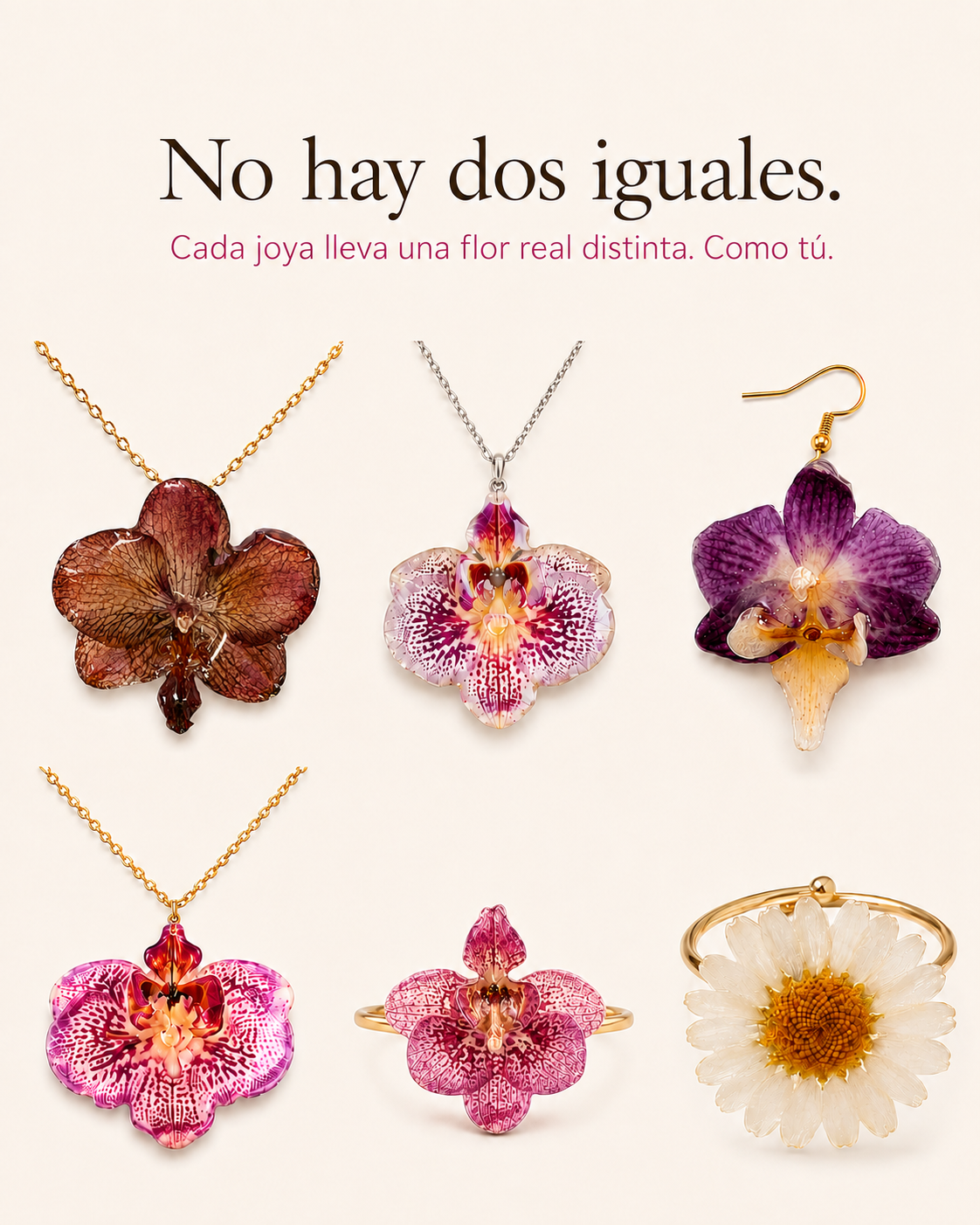 Eterna by Zahara Facebook ad: Ninguna joya se repite