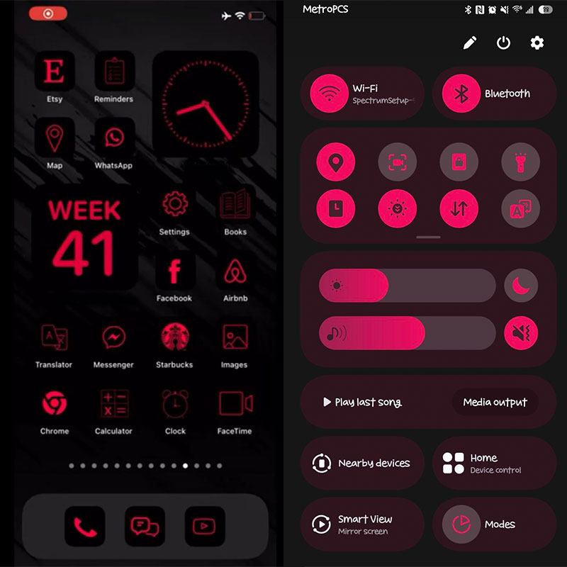 Live Wallpapers: Art Launcher Facebook ad: Try It On