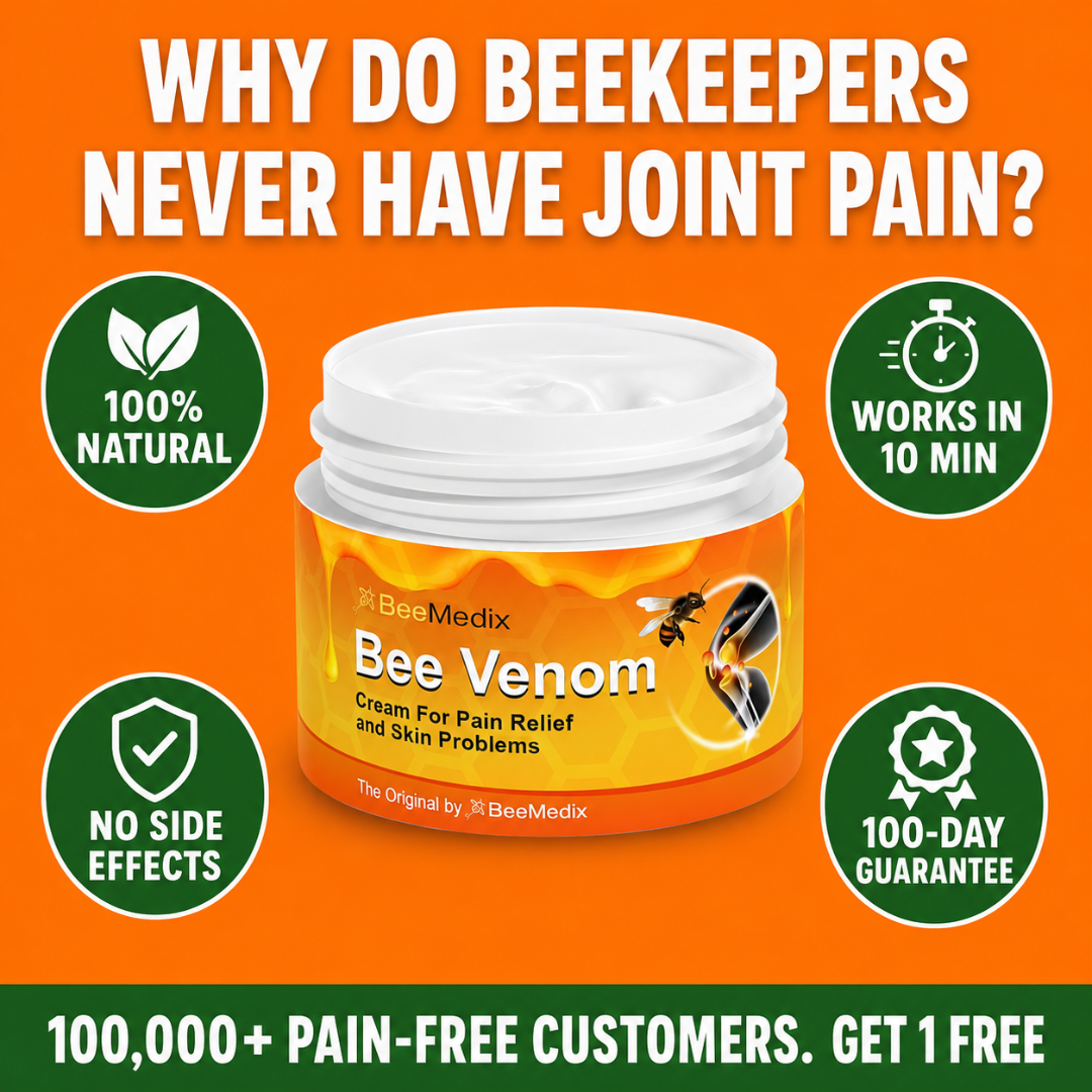 BeeMedix Facebook ad: America's #1 Natural Pain Relief Cream