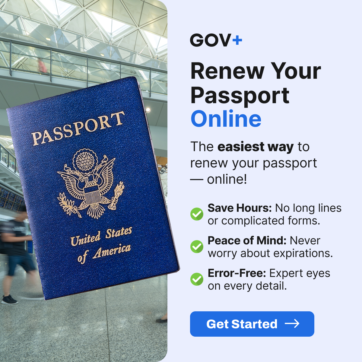 GovPlus Facebook ad