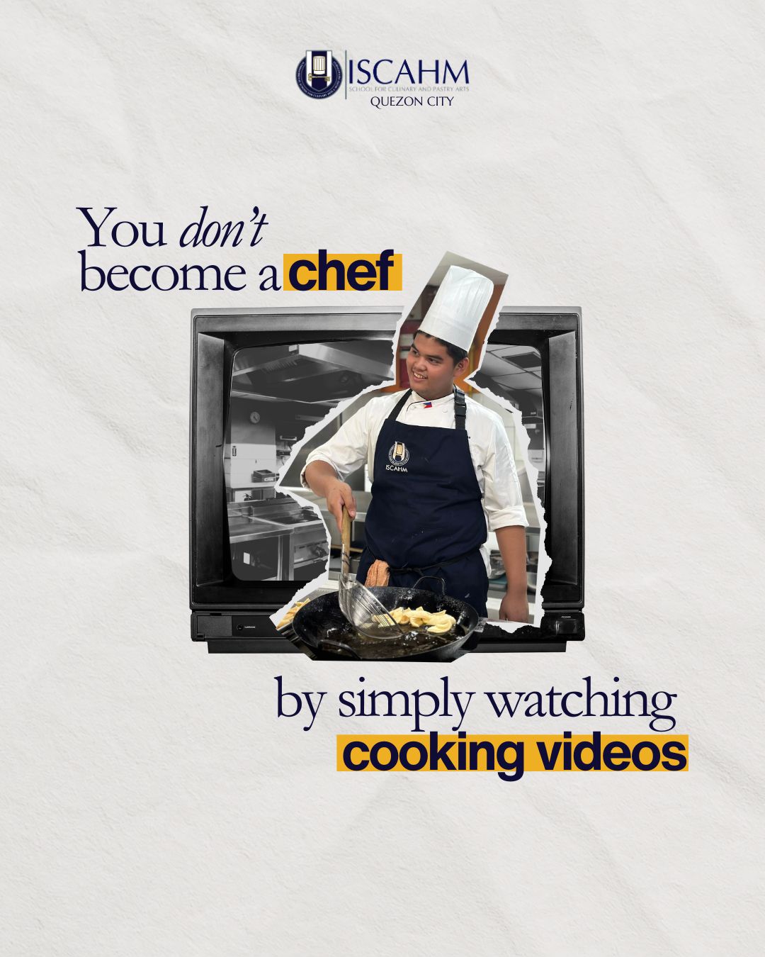 International School for Culinary Arts and Hotel Management Facebook ad