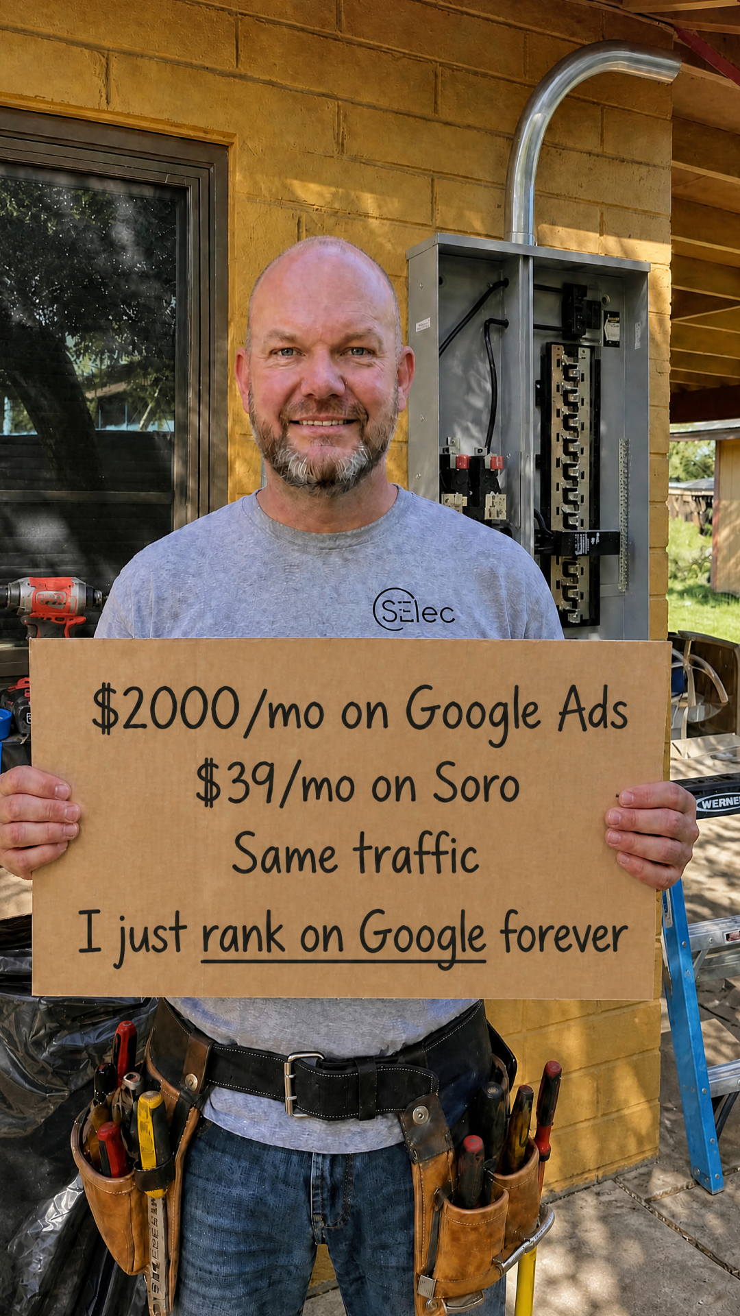 Soro SEO Facebook ad
