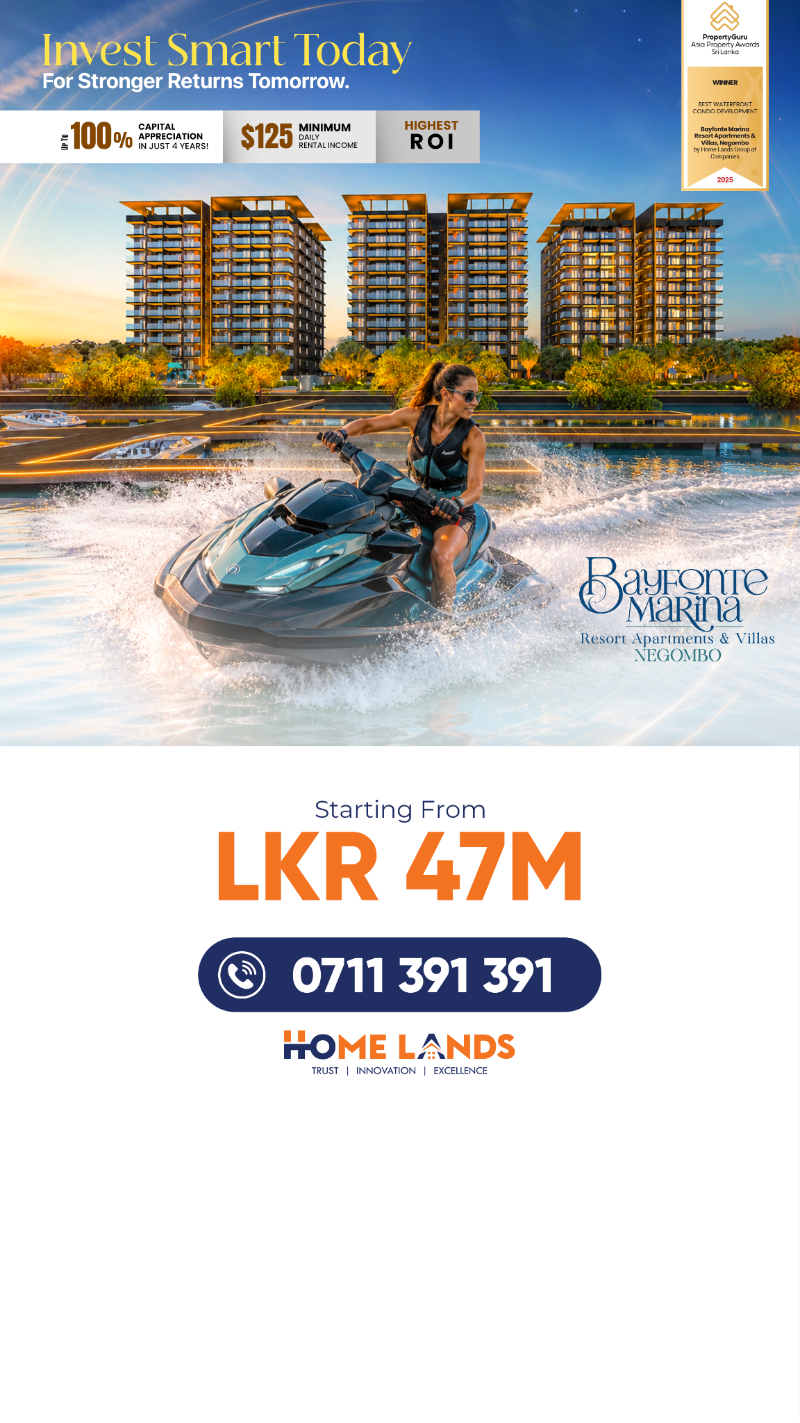 Home Lands Skyline Facebook ad