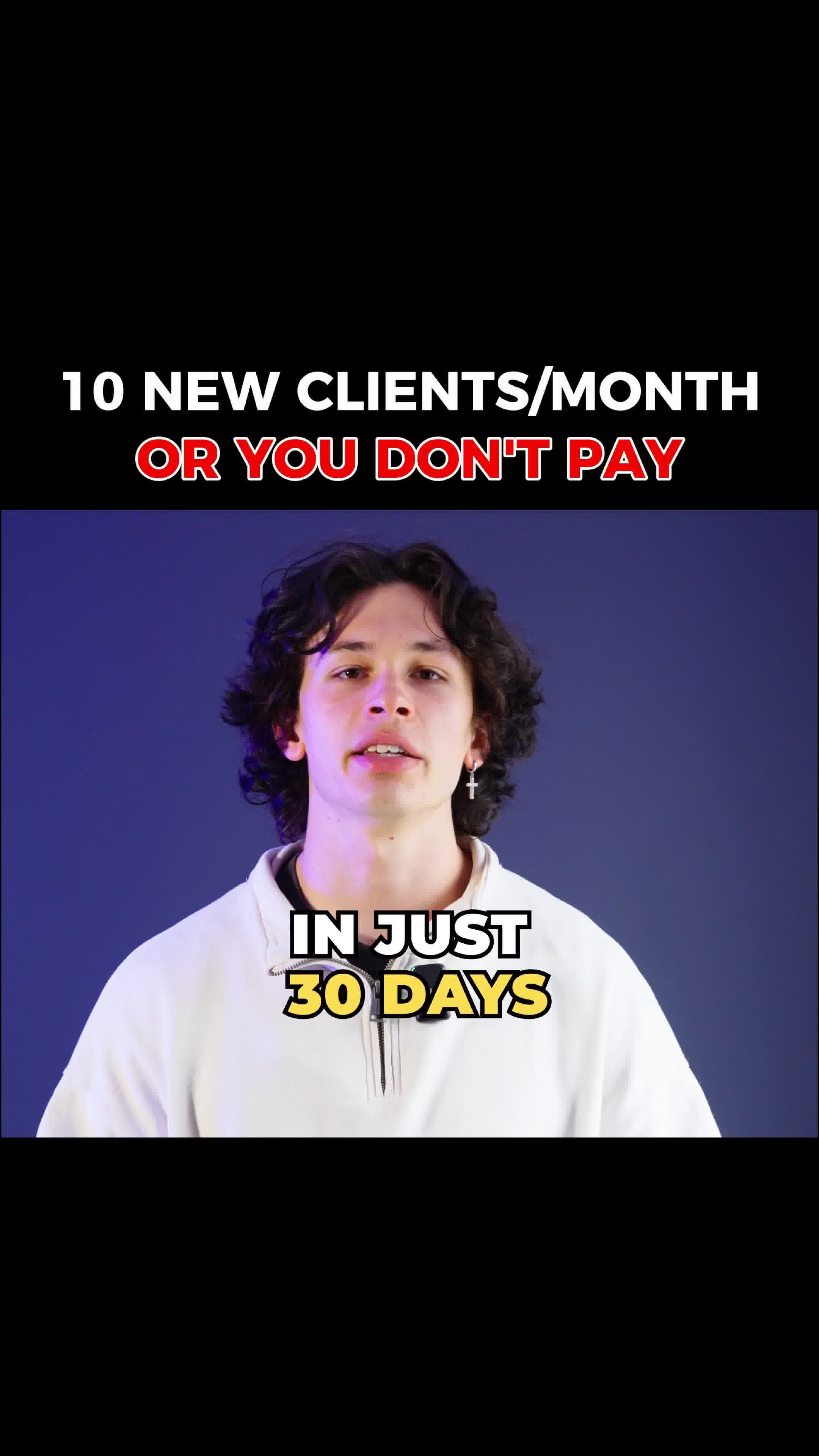 Leadscape Digital Facebook ad: 10 New High Ticket Clients In 30 Days