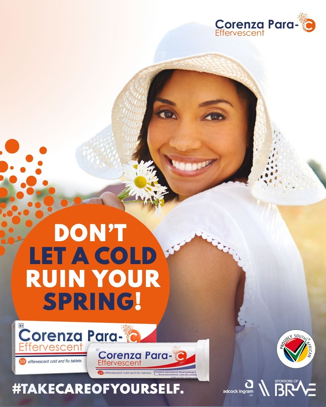Corenza Para-C Facebook ad: Spring Your Step