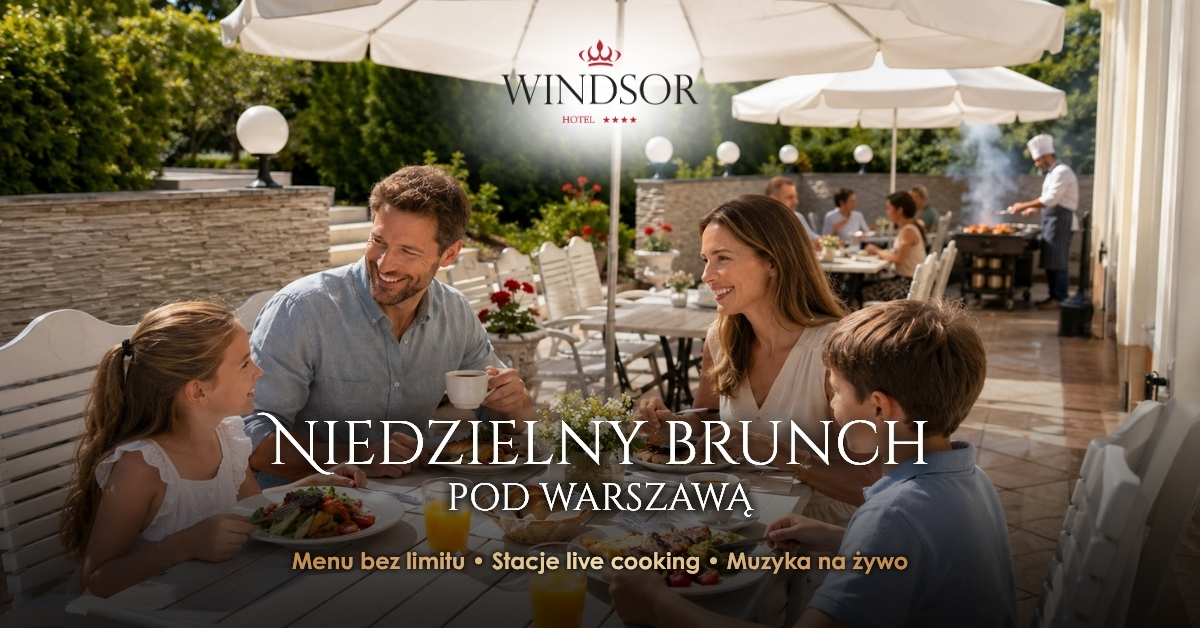 Hotel Windsor w Jachrance Facebook ad: Niedzielny brunch w Hotel Windsor