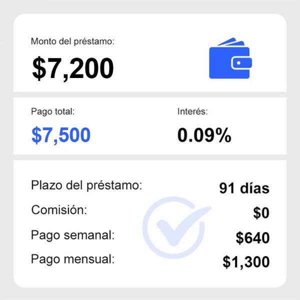 We:Para todos-H Facebook ad: We Finanzas: Crédito Rápido