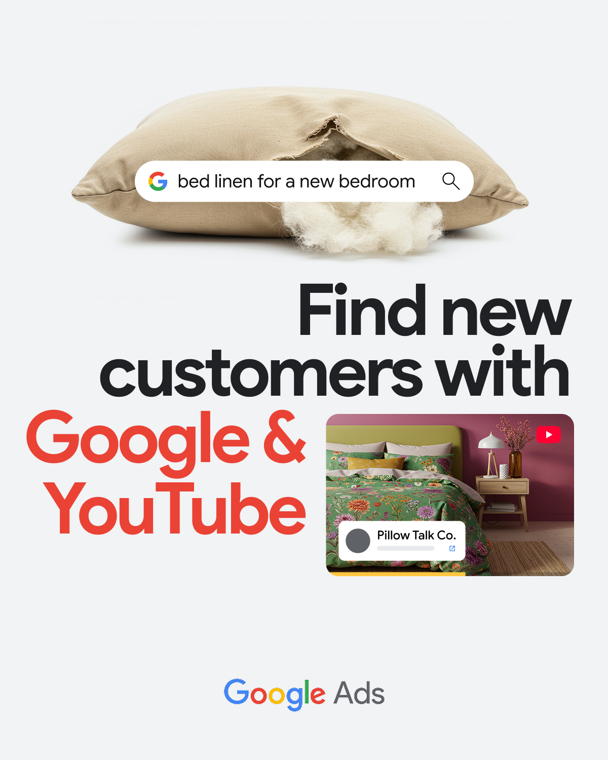 Google Ads Facebook ad