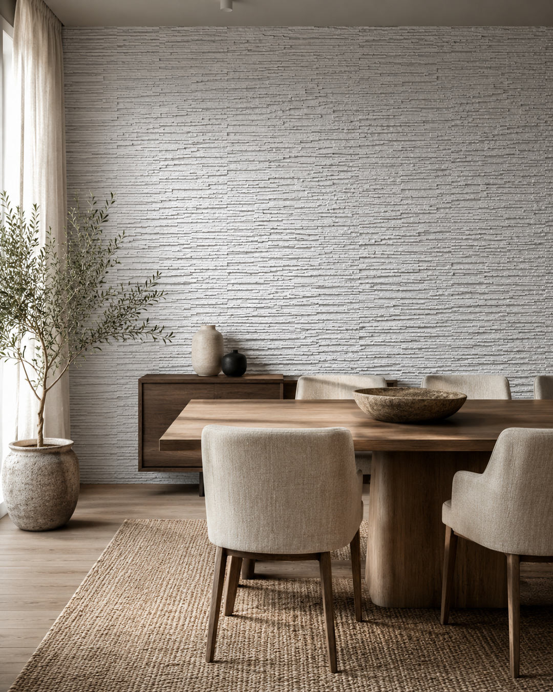 Evera Decor Facebook ad: Stria, Pizarra Natural | Panel de Piedra Flexible | Evera…