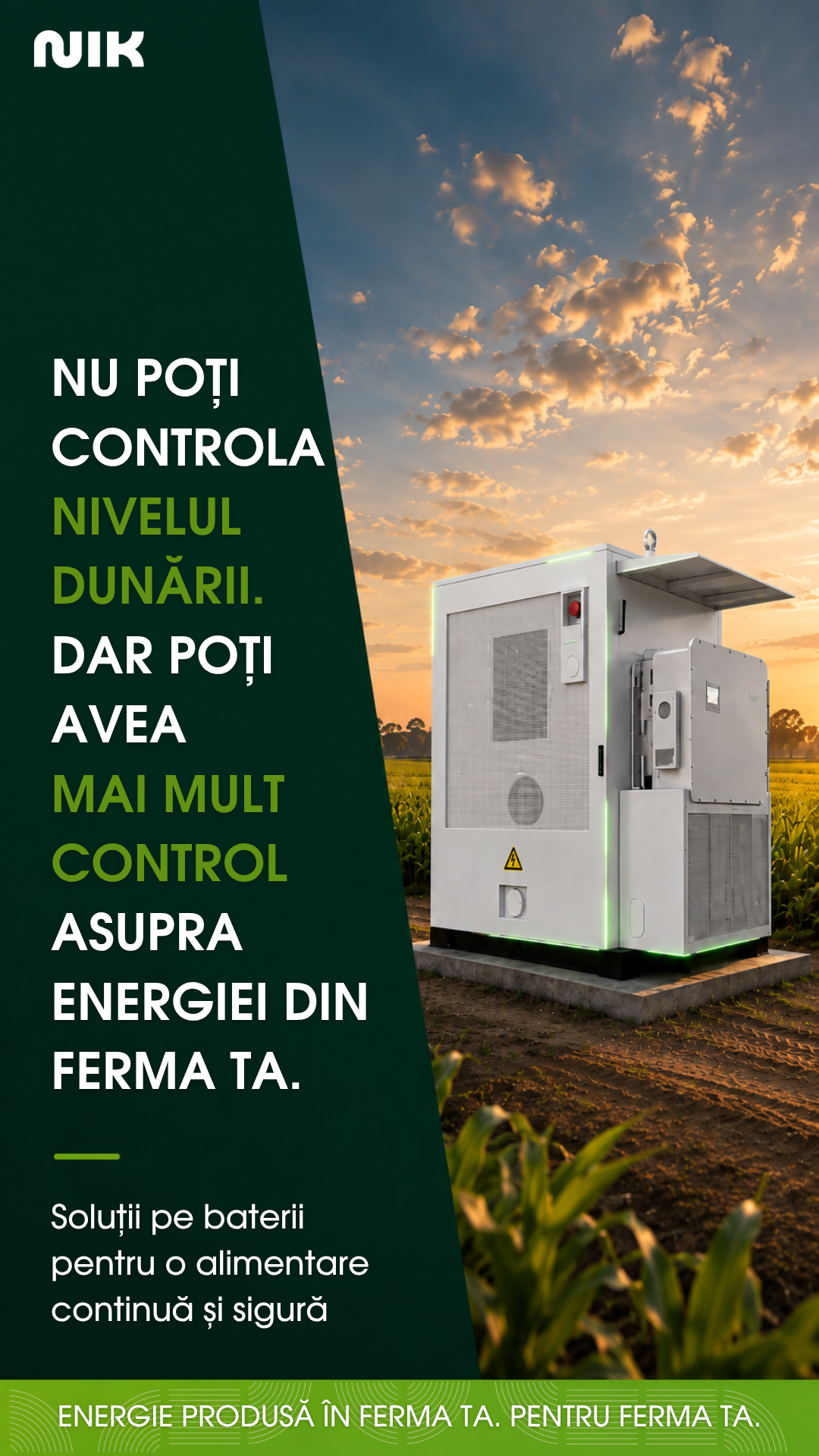 NIK România Facebook ad: Mai mult control asupra energiei
