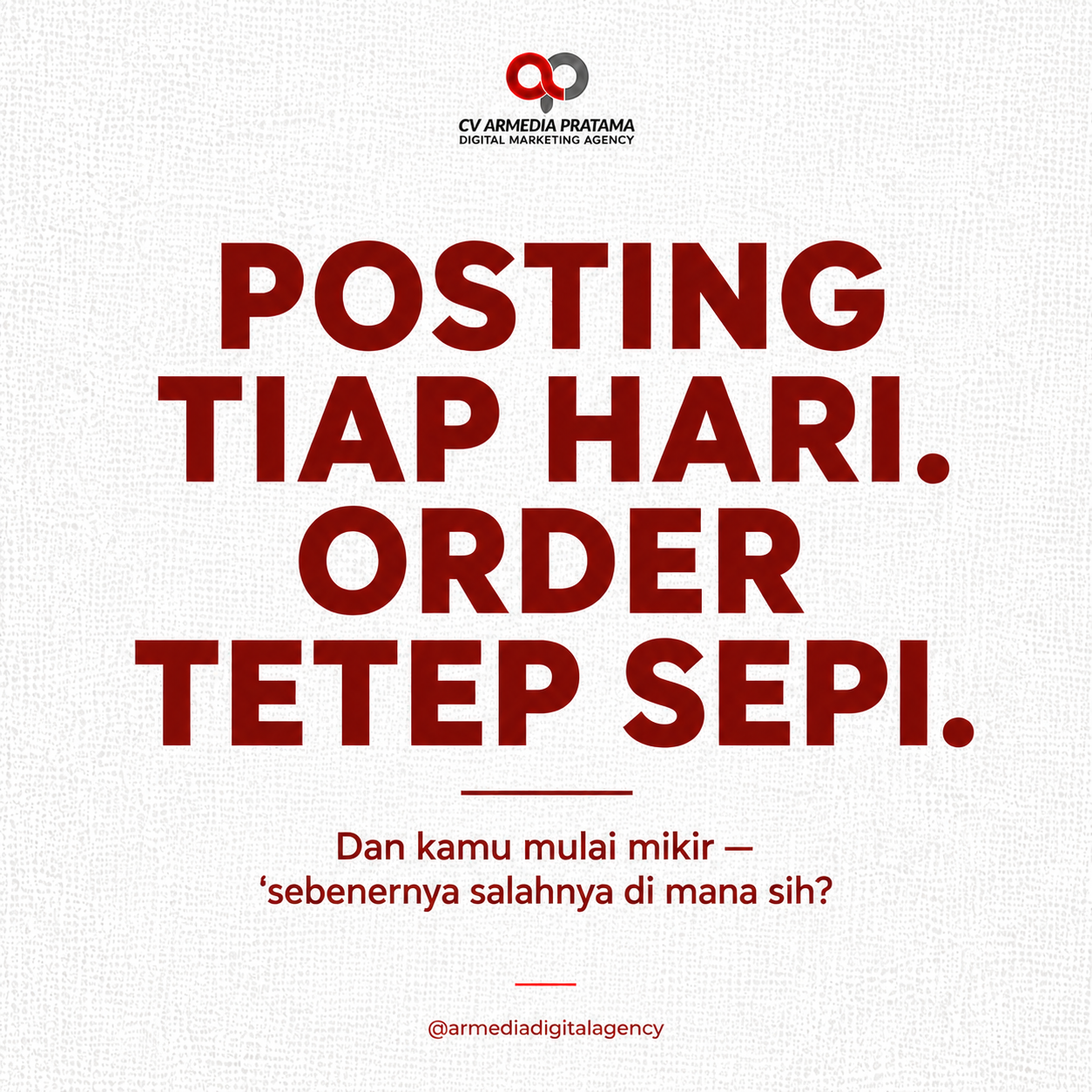 Armedia Pratama Facebook ad