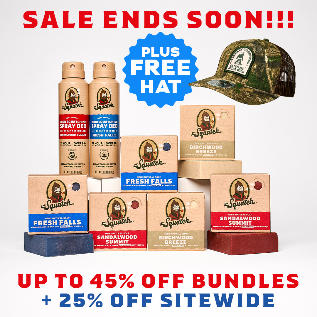 Dr. Squatch Facebook ad