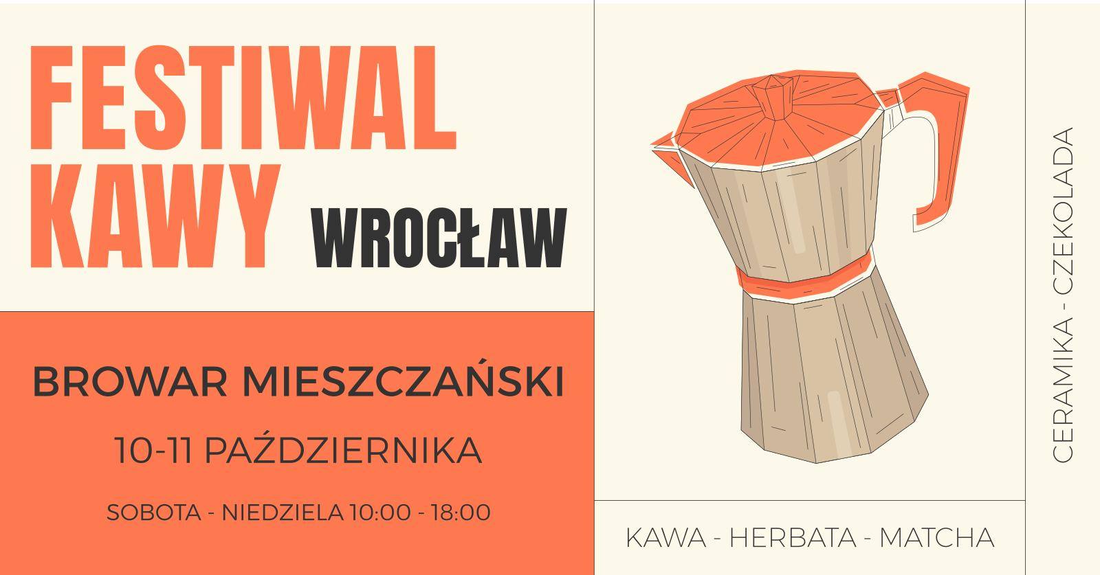 Festiwal Kawy - Polska Facebook ad: Festiwal Kawy we Wrocławiu | 10-11 października | Browar…