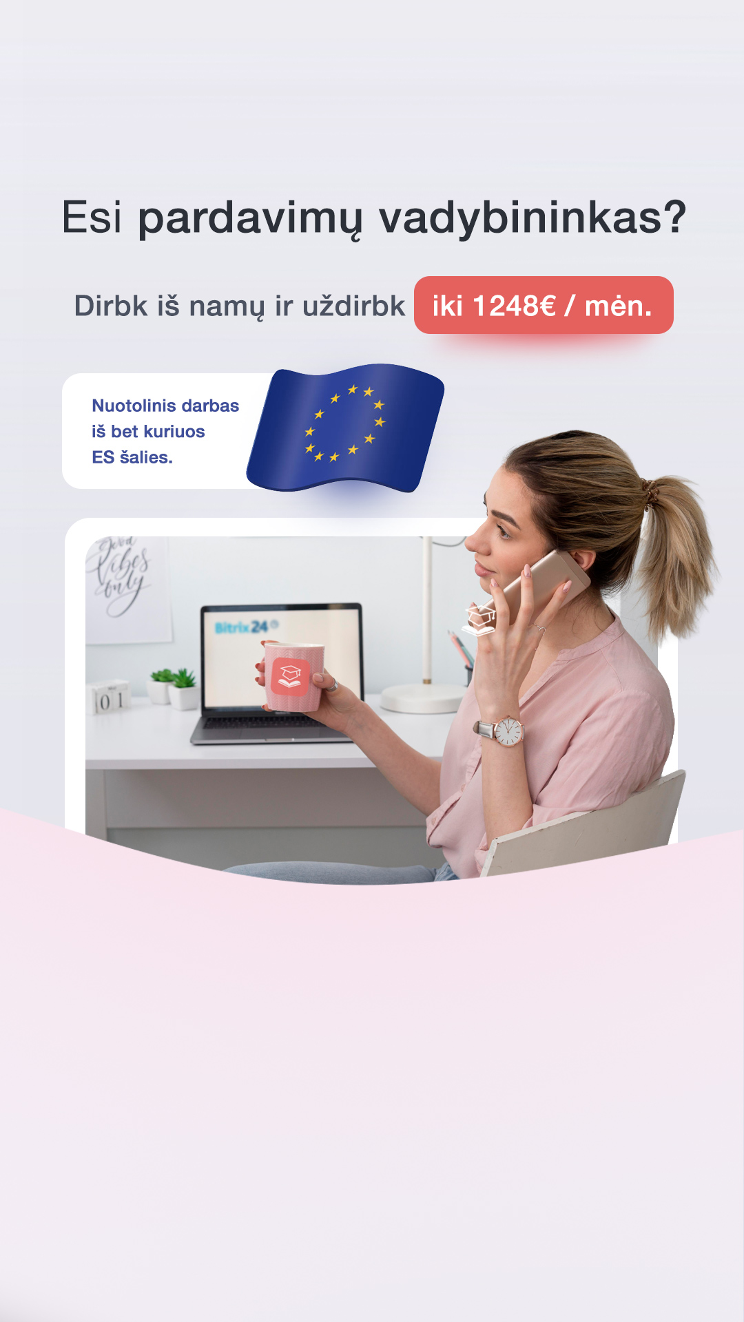 Pasimokome.lt korepetitoriai Facebook ad