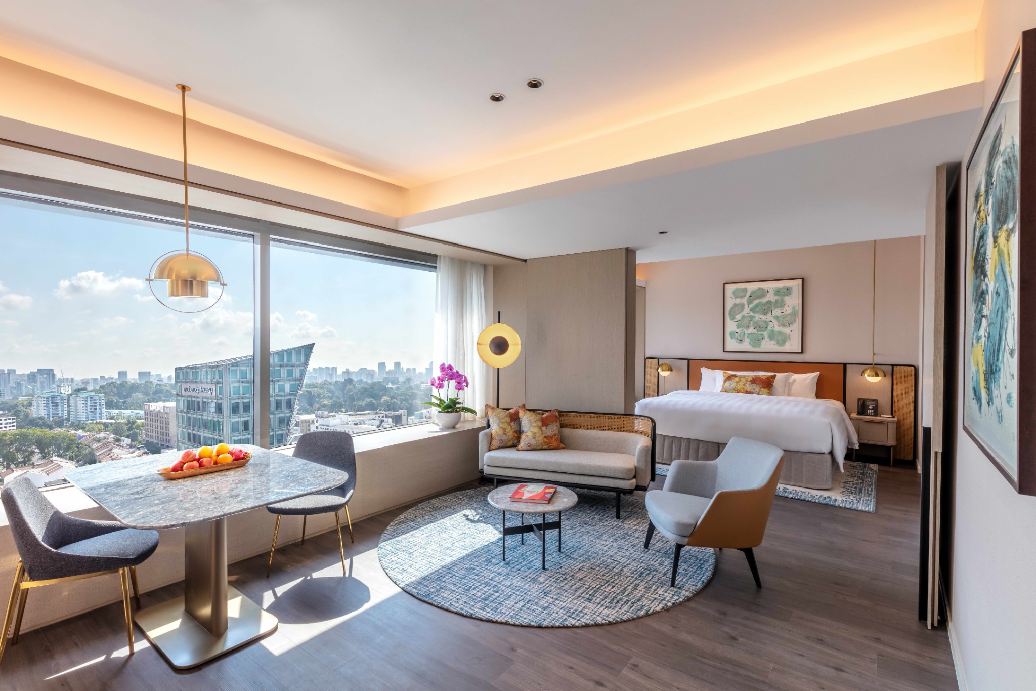 Pan Pacific Serviced Suites Orchard, Singapore Facebook ad: Discover the essence of chic city living at…