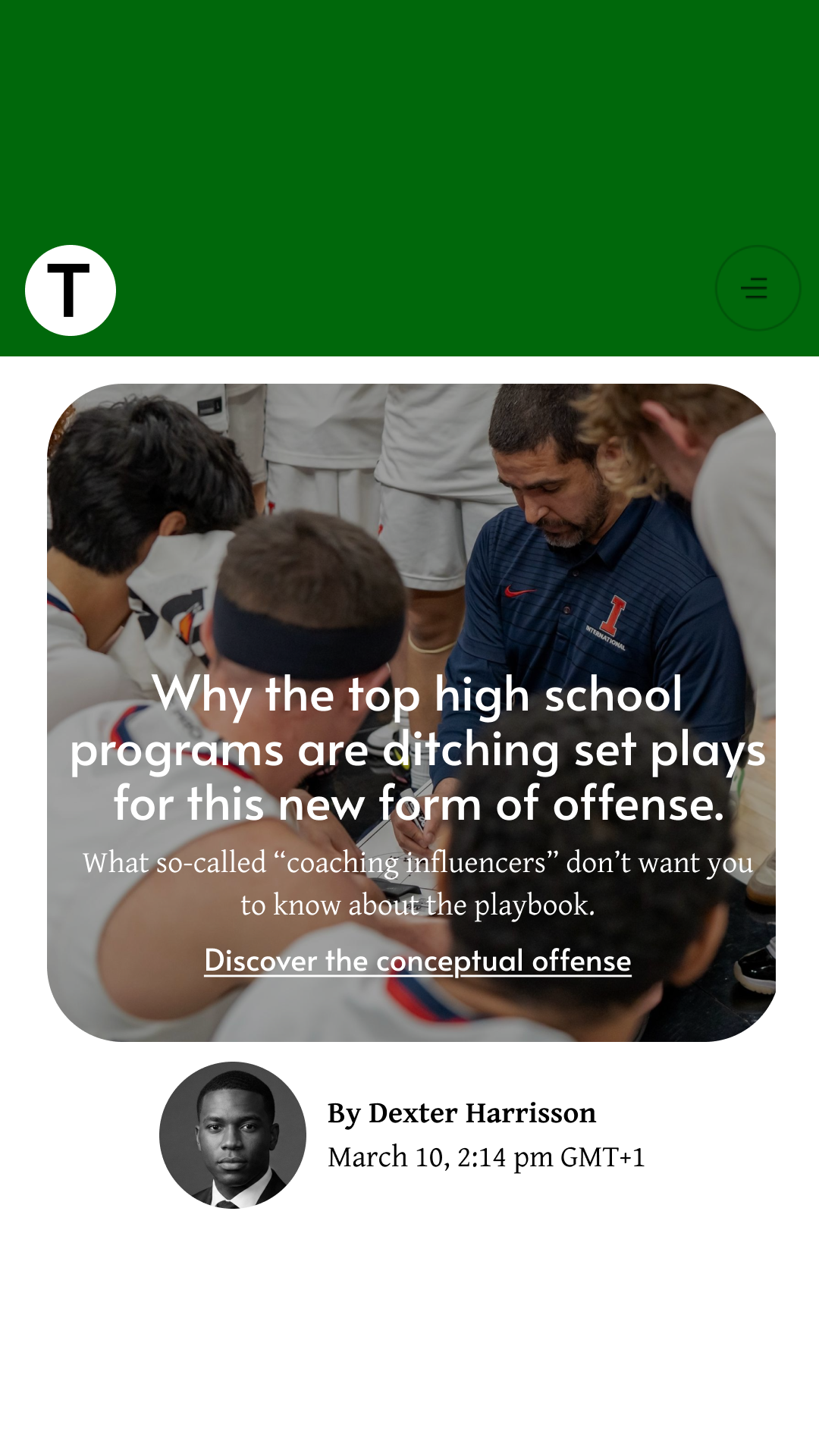 Transforming Basketball Facebook ad