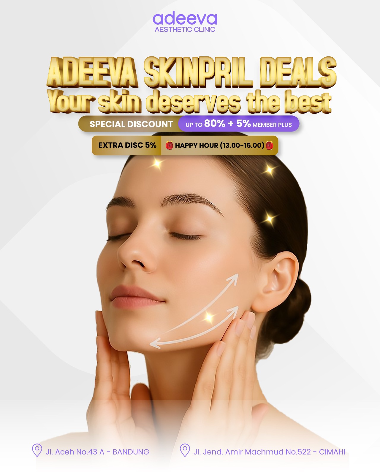 Adeeva Aesthetic Clinic Facebook ad