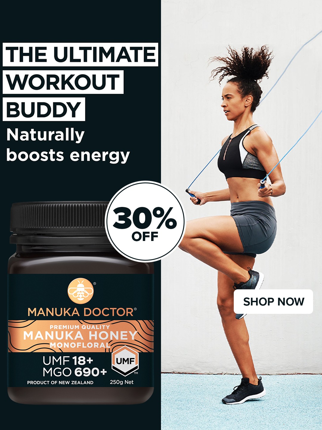 Manuka Doctor New Zealand Facebook ad