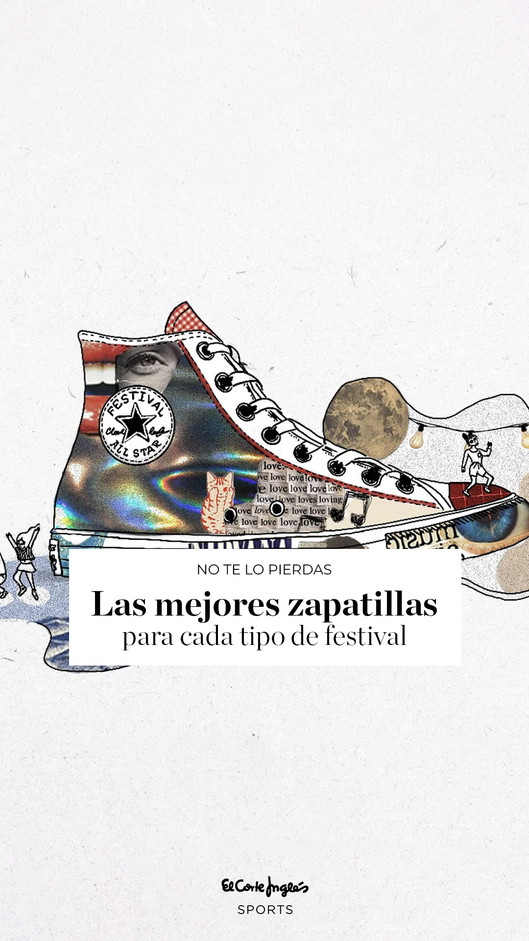 El Corte Inglés SPORTS Facebook ad from Jul 1, 2026