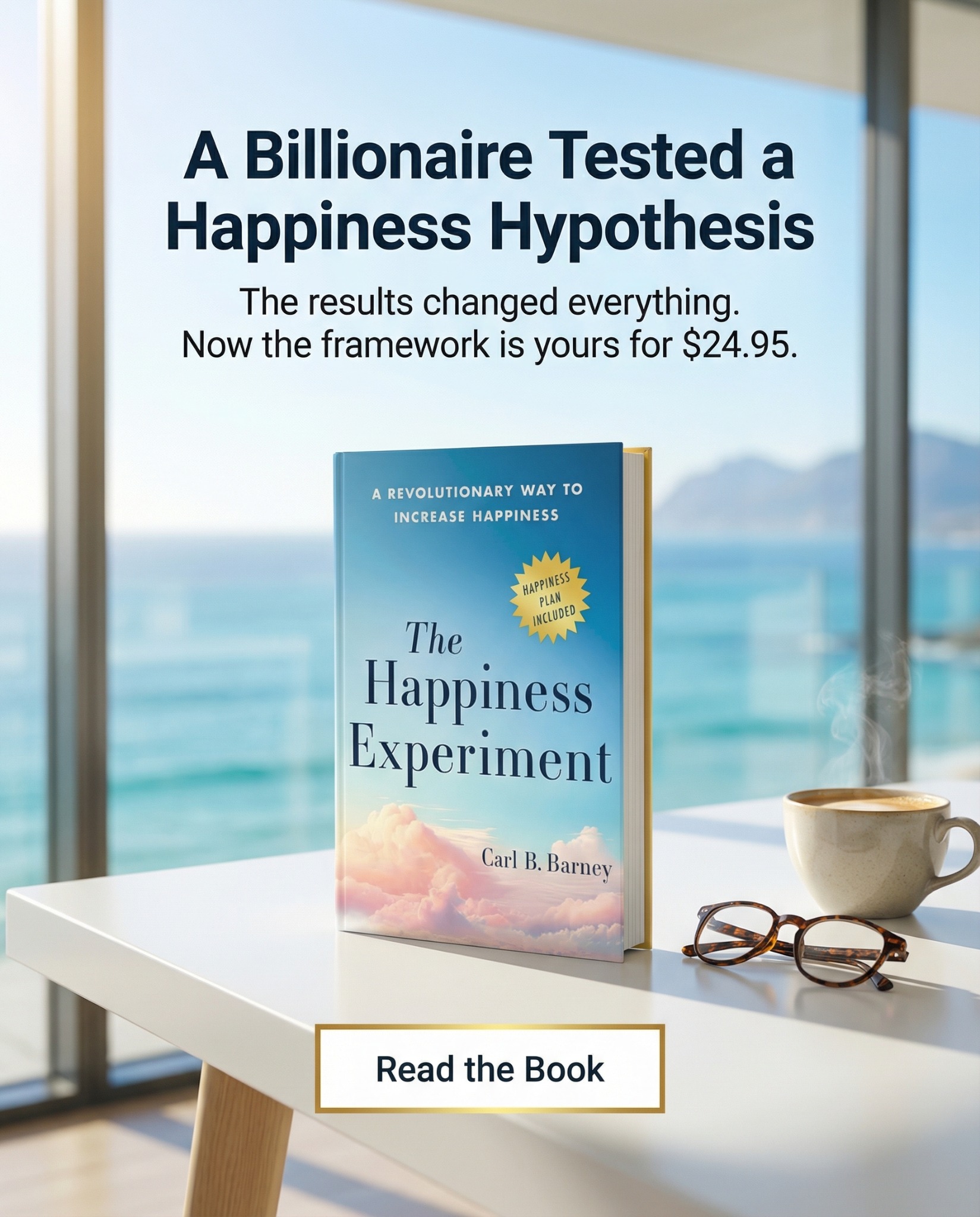 Carl B Barney Facebook ad: Success is One Thing. Fulfillment is Another.