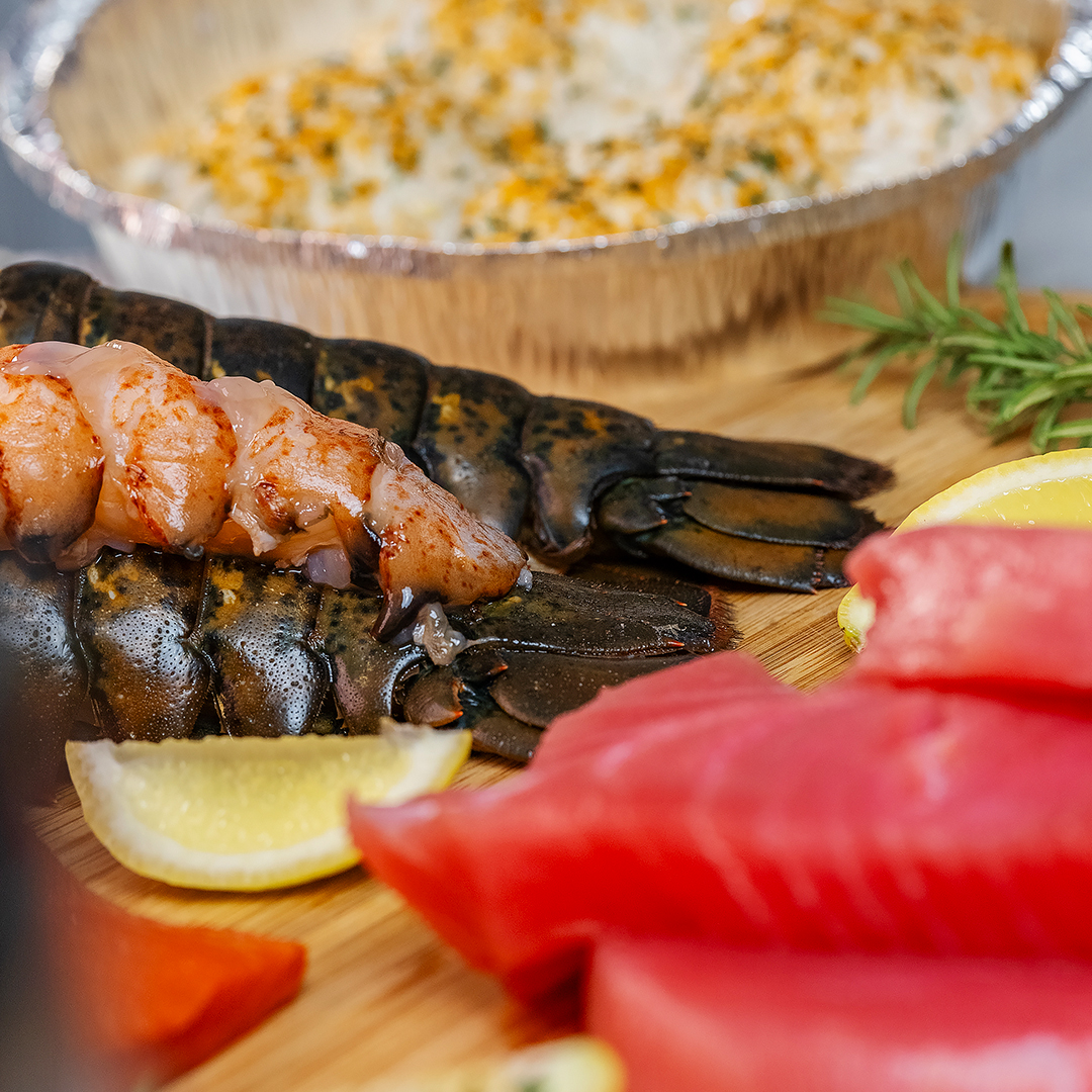 Copper Cellar Marketplace Facebook ad: Fresh fish & seafood is less than 5…