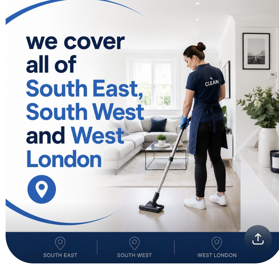 Time For You SE London Facebook ad: Professional Cleaners in South & West London