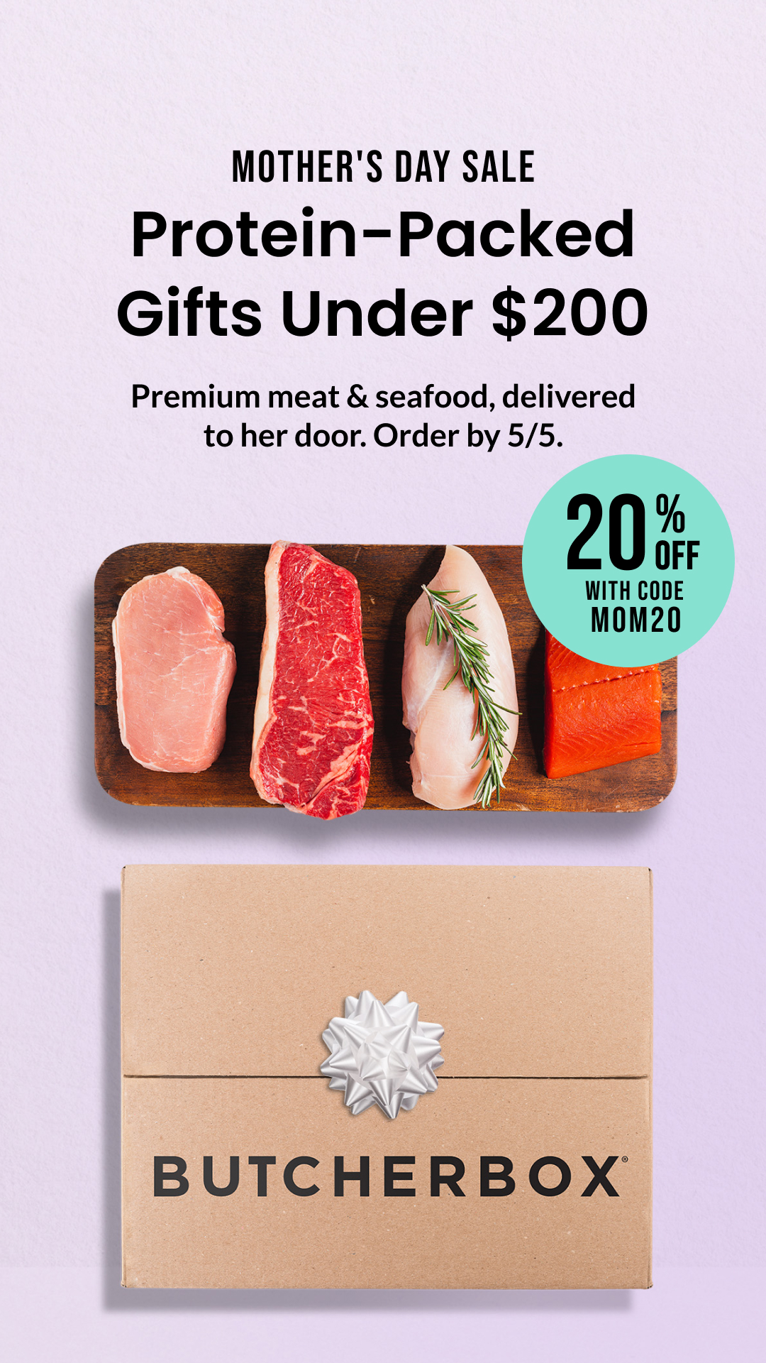 ButcherBox Facebook ad