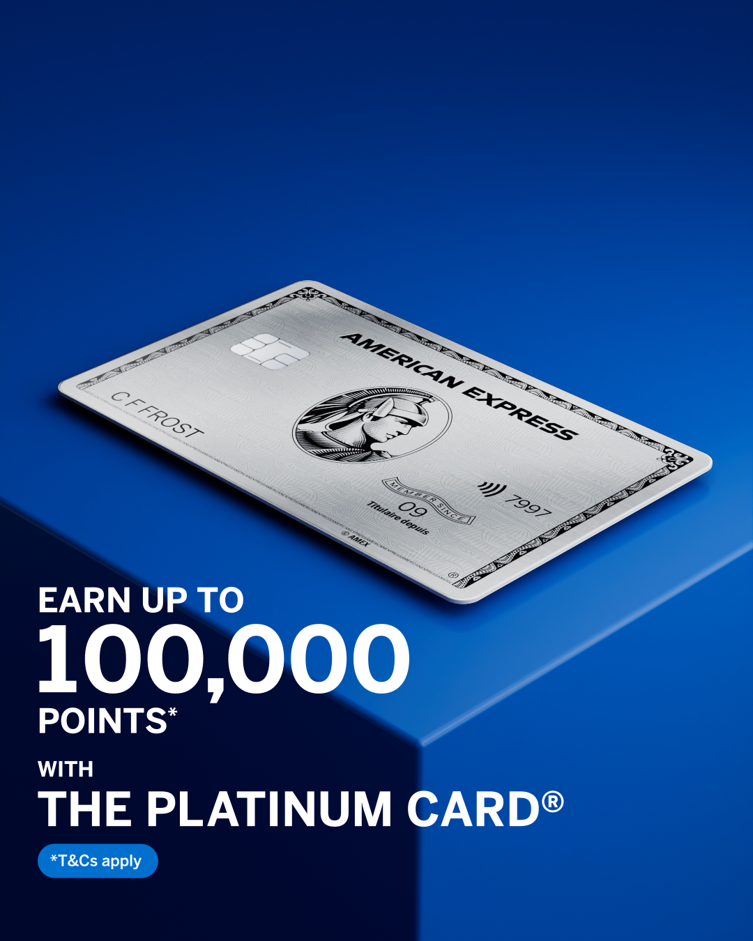 American Express Facebook ad