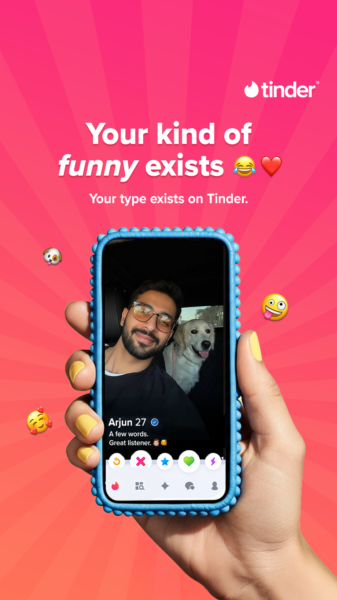 Tinder Facebook ad