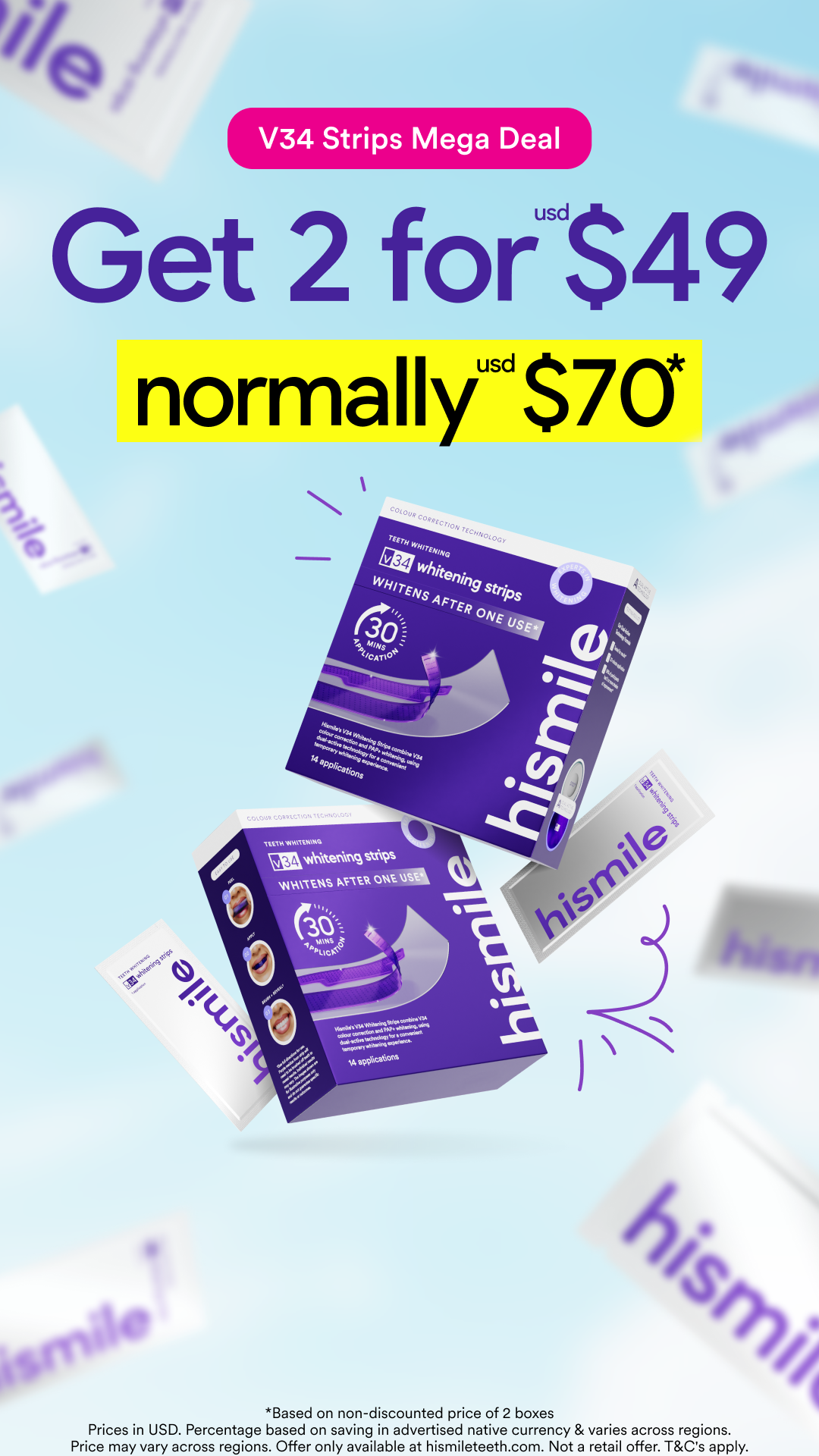 Hismile Facebook ad