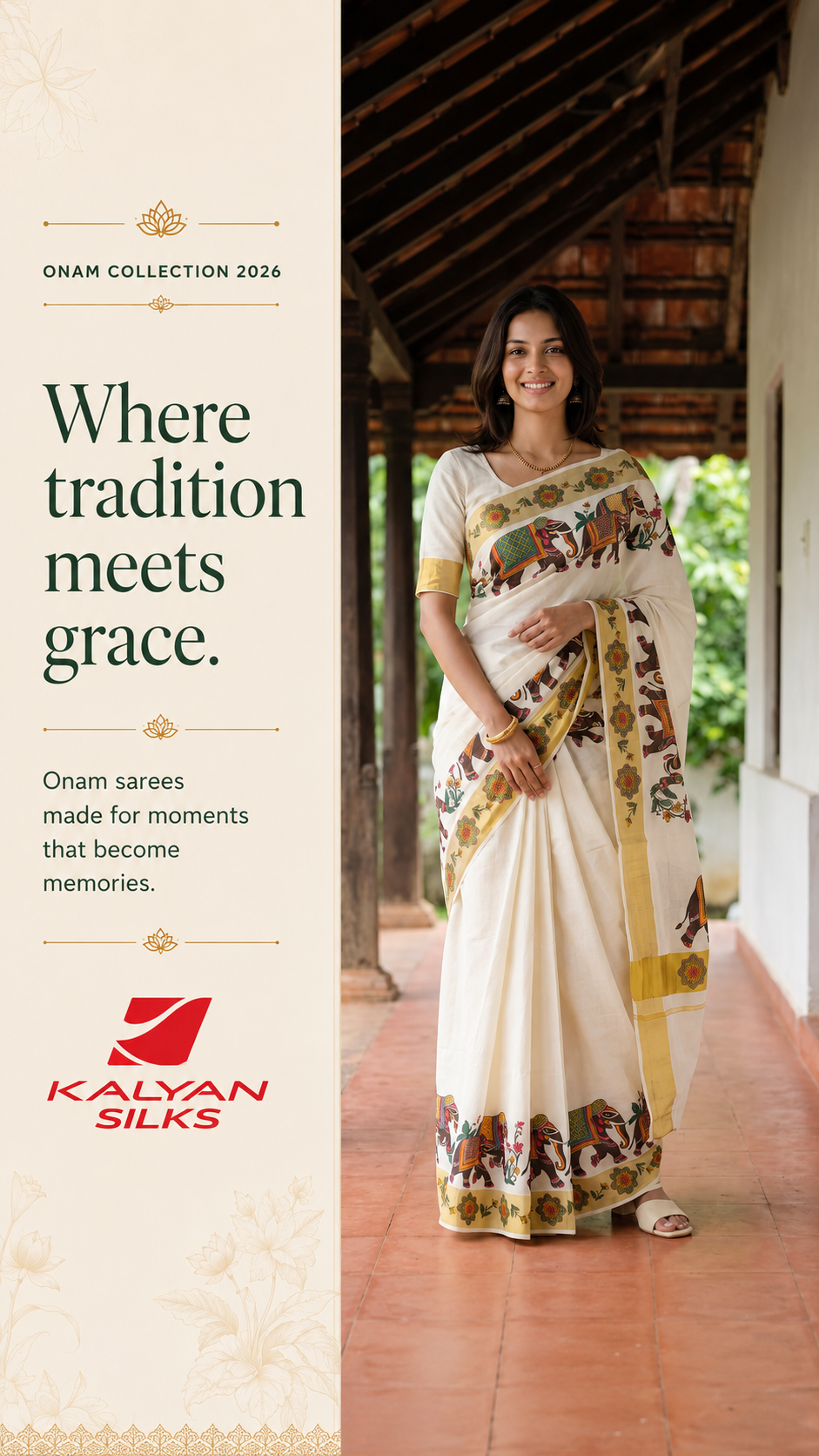 Kalyan Silks Facebook ad