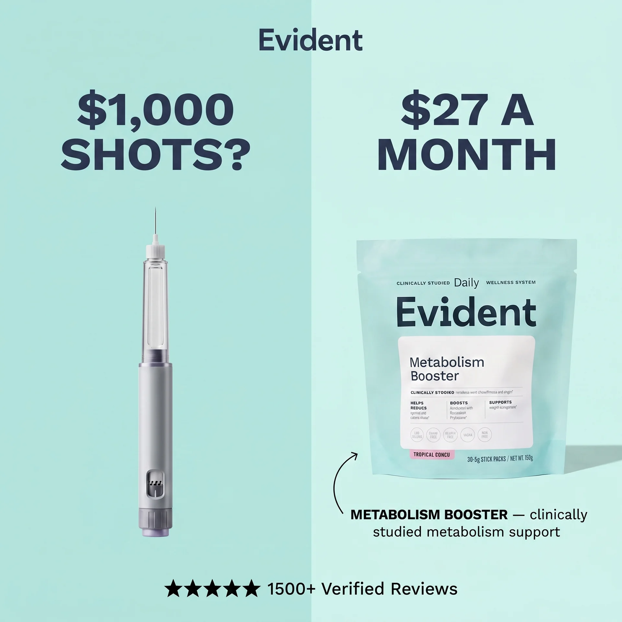 Evident Wellness Facebook ad